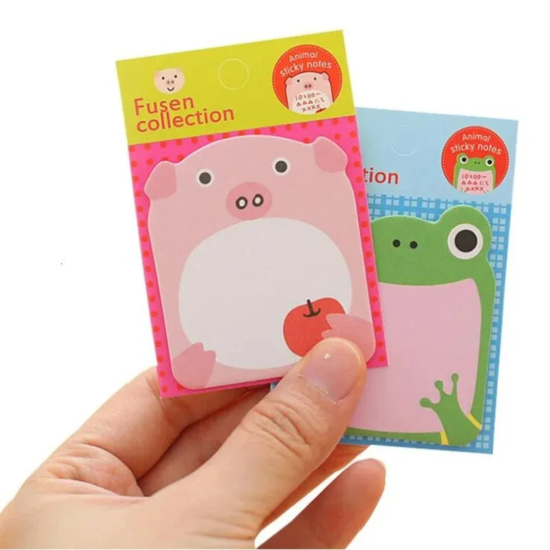 Cute Animal Shaped Sticky Notes – Memo Pads & To-Do Lists Sticky Notes Babs