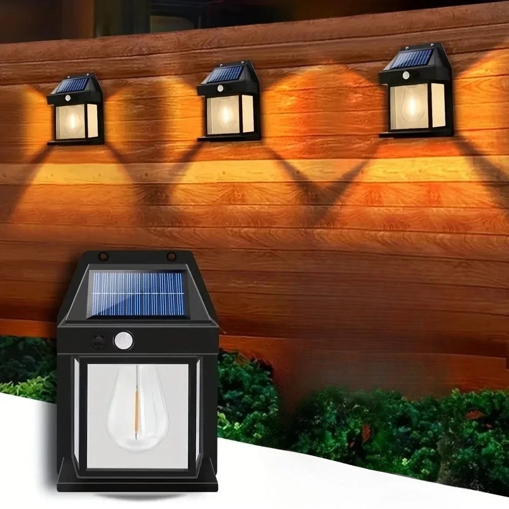 RTONTR Solar Outdoor Wall Light – Waterproof & Dimmable Solar Wall Light Babs