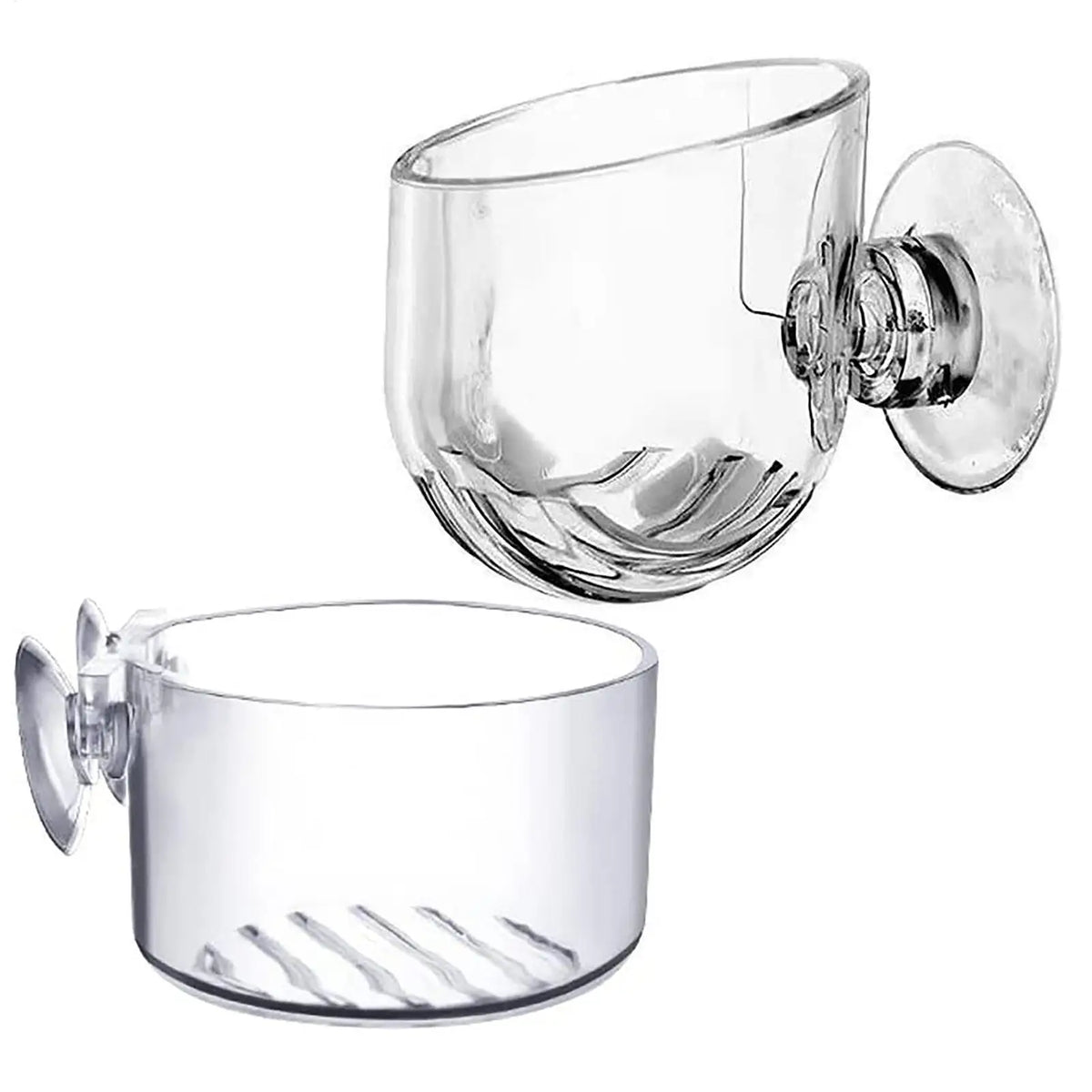 Acrylic Aquarium Plant Cup with Suction Holder | Fish Tank Pot Aquarium Plant Holder Babs