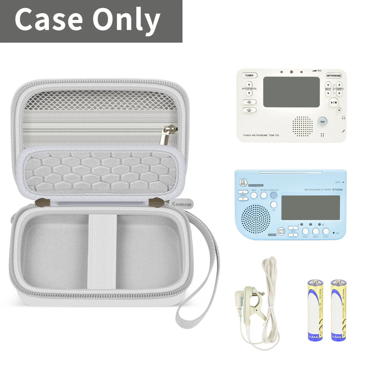 Hard Case for Yamaha TDM-710IV & Seiko STH200 Metronome Instrument Accessory Case Babs