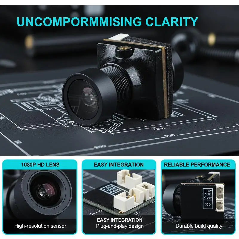 FPV Drone Camera Module 3D Noise Reduction CVBS 720P – HUXUAN FPV Camera Module Babs