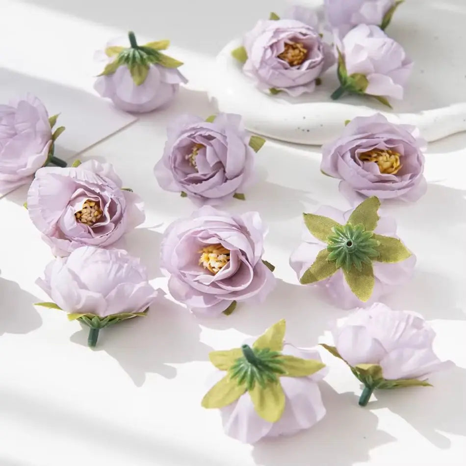 Artificial Silk Rose Clips – Wedding, Home & DIY Decor 15/30pc Artificial Silk Flowers Babs