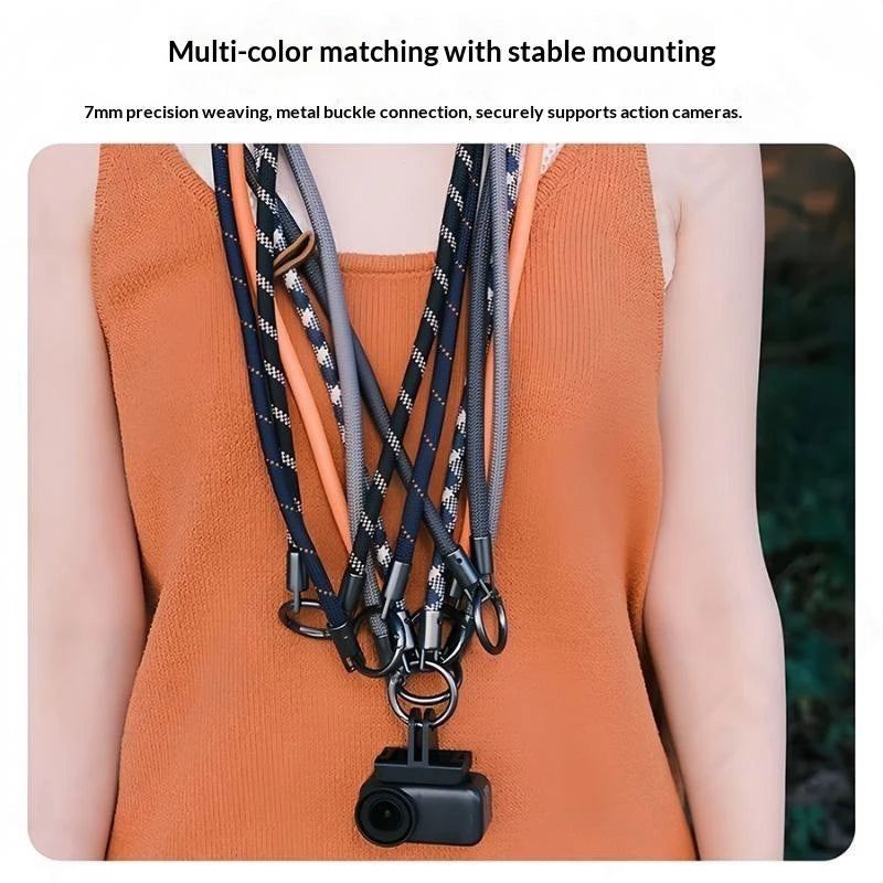 Quick-Release Anti-Drop Lanyard for Osmo Action Camera Strap Camera Lanyard Strap Babs