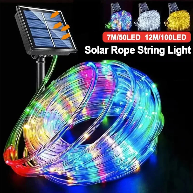 Solar LED String Lights – Waterproof Outdoor Fairy Garden Lights Solar String Lights Babs