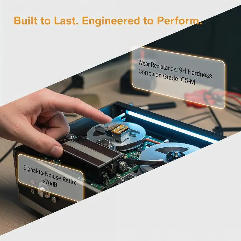 Dual Track Magnetic Head – Audio Tape Deck Recorder Repair Part Tape Deck Repair Part Babs