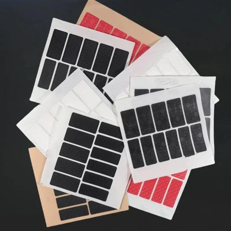 HUXUAN DIY Anti-Skid Mouse Sticker – Sweat-Absorbing Grip Mouse Grip Sticker Babs