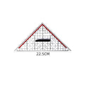 Triangle Ruler Set 20CM & 30CM – Drafting & Woodworking Rulers Drafting Ruler Set Babs K119