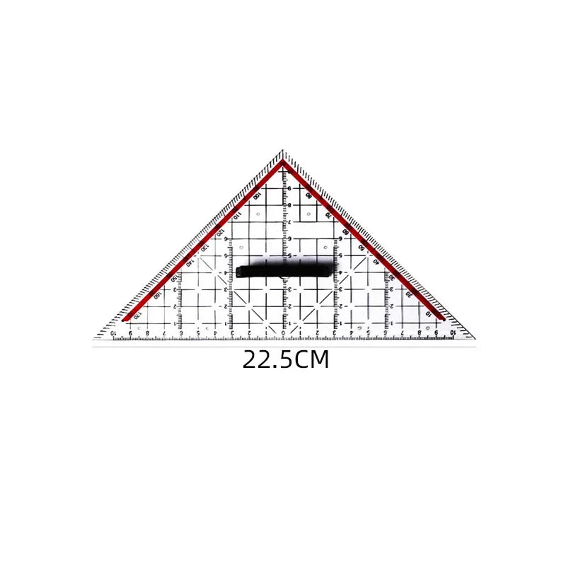 Triangle Ruler Set 20CM & 30CM – Drafting & Woodworking Rulers Drafting Ruler Set Babs K119