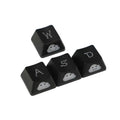 Emo WASD & Arrow Keycaps 4pcs – Backlit MX Switch Compatible Mechanical Keyboard Keycaps Babs A2