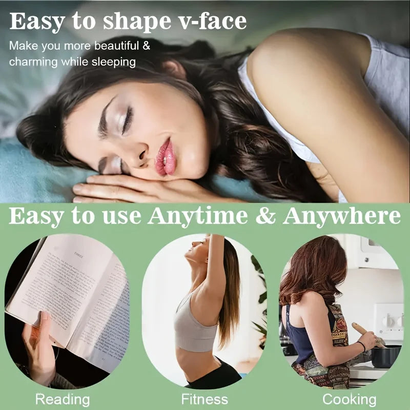 Adjustable V-Shape Face Lift Mask – Jawline Shaping Strap Face Shaping Mask Babs