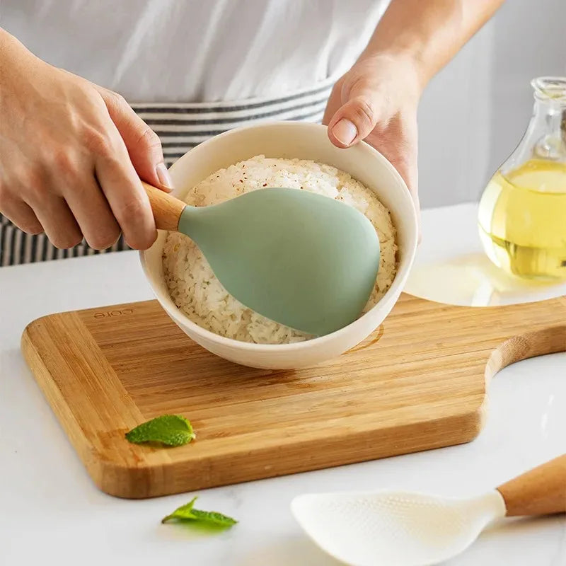 Silicone Cooking Spoon – Non-Stick & Heat-Resistant Silicone Kitchen Spoon Babs