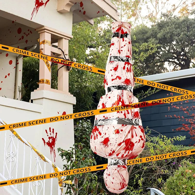 Inflatable Halloween Corpse Prop – Scary Indoor & Outdoor Decor Halloween Inflatable Prop Babs