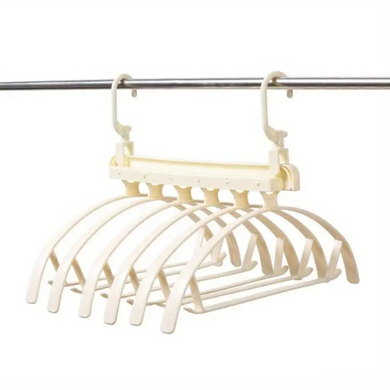 Foldable Clothes Rack – Anti-Skid Multifunction Hanger Organizer Folding Clothes Rack Babs