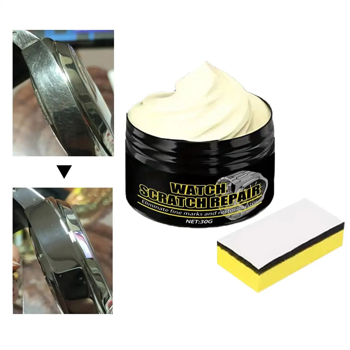 Watch Polishing Paste – Metal Scratch Remover & Restore Cream Watch Polish Cream Babs