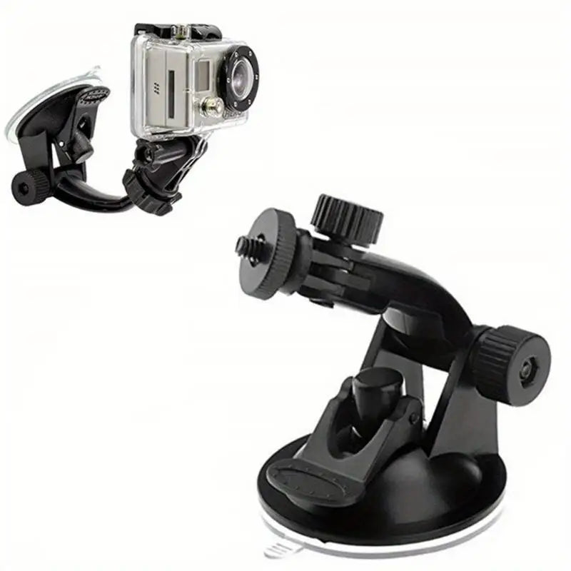 Suction Cup Car Mount for GoPro Hero Action Camera | 180° Action Camera Mount Babs