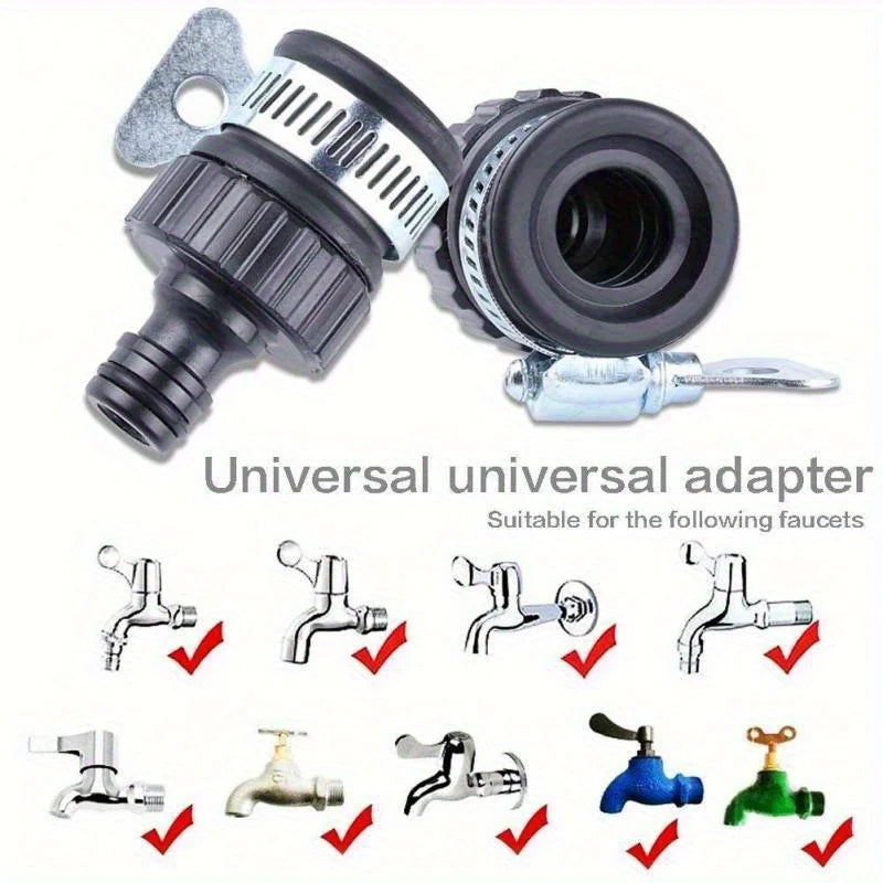 Universal Water Faucet Adapter – Quick Connect Fitting Faucet Hose Adapter Babs