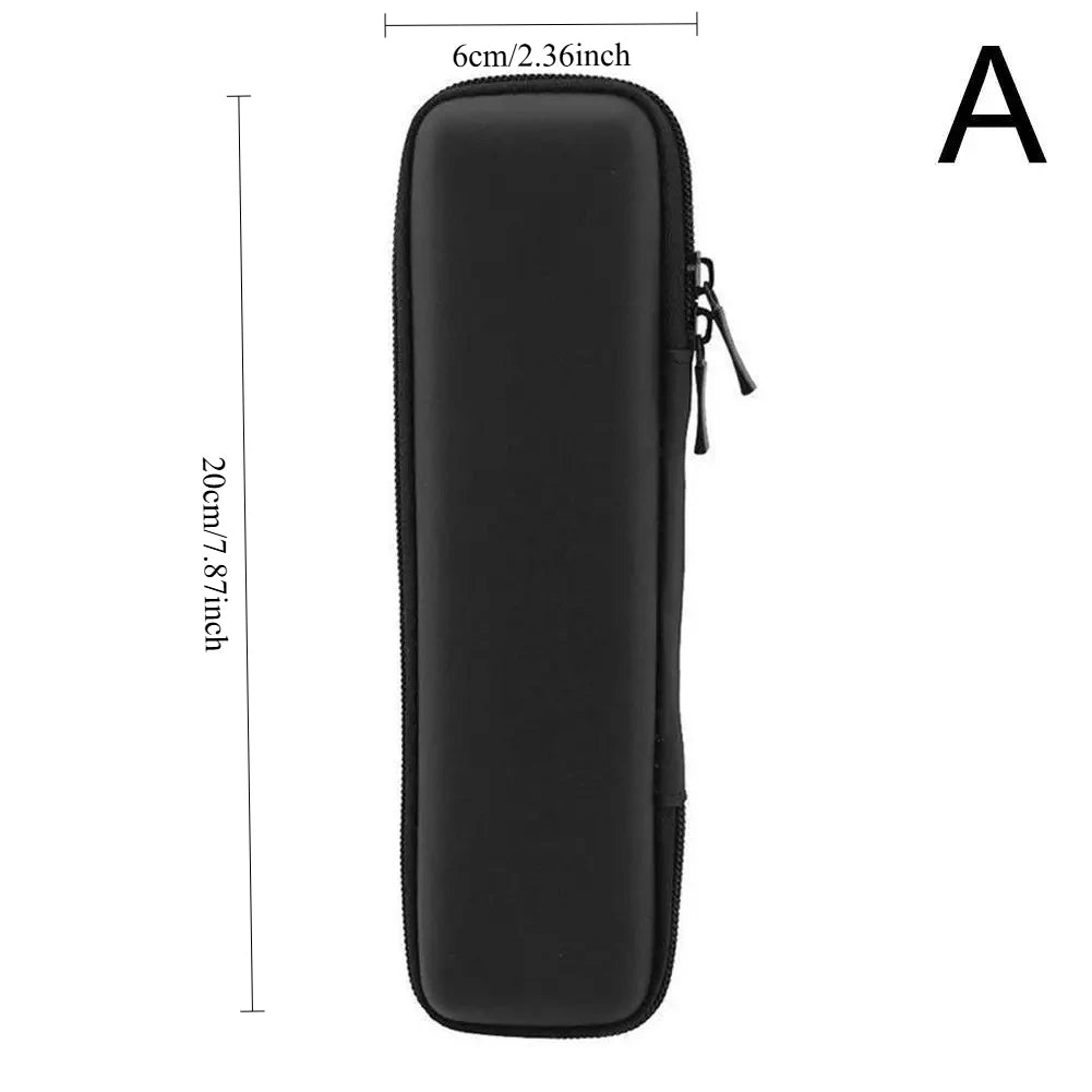 Black EVA Hard Shell Pencil Case & Stylus Organizer Hard Shell Pencil Case Babs S