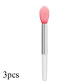 Silicone Lip Brush Set – Lipstick, Eyeshadow & Mask Applicators Silicone Makeup Brush Babs 3pcs