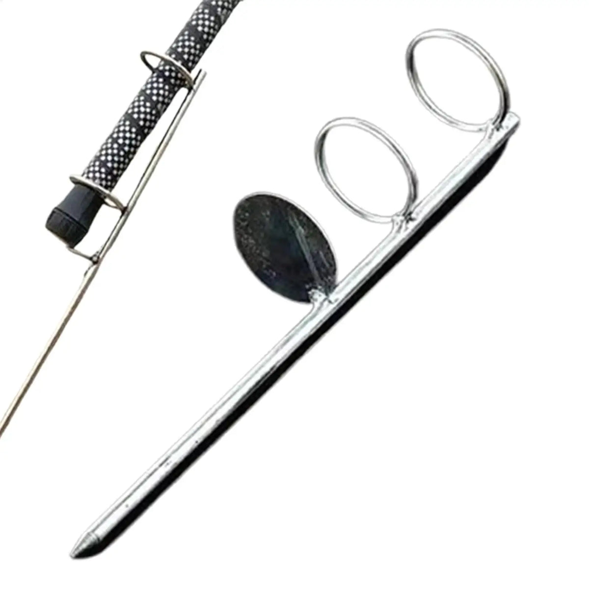 Stainless Steel Fishing Rod Ground Stake Holder 30/37cm Fishing Rod Holder Babs