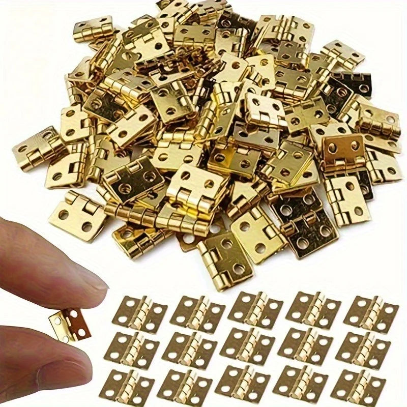 Mini Iron Hinges for Jewelry & Packaging Boxes | Small Hinges Mini Box Hinge Babs