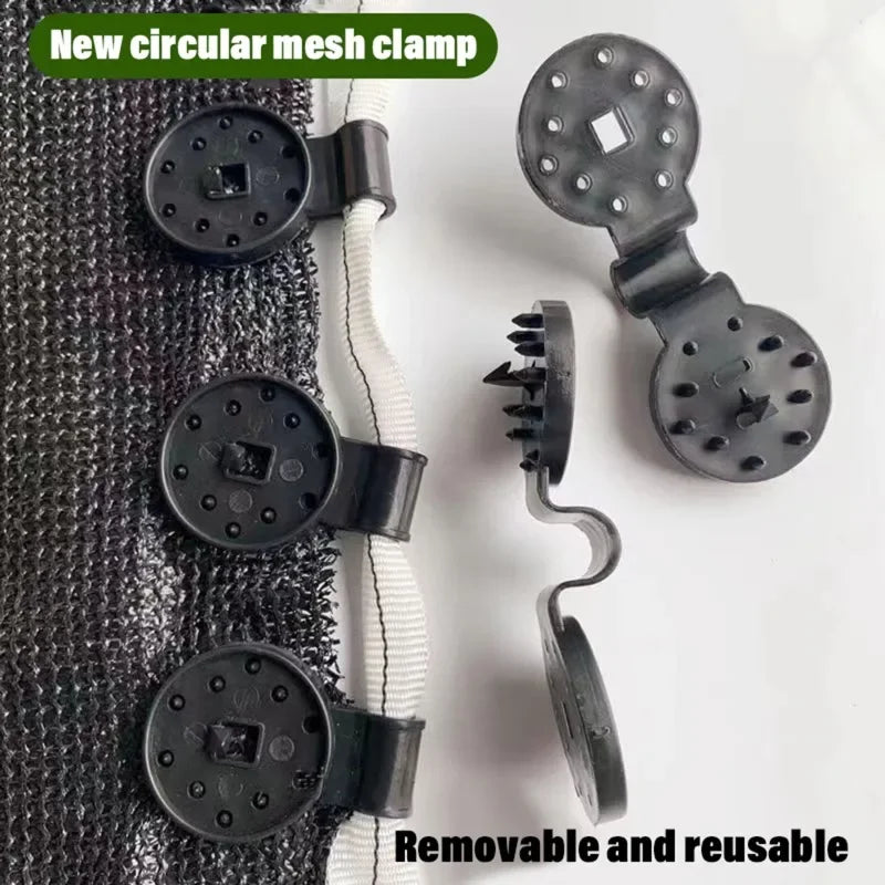 Heavy-Duty Shade Cloth Lock Grip Clips – Windproof Awning Clamps Shade Cloth Clips Babs