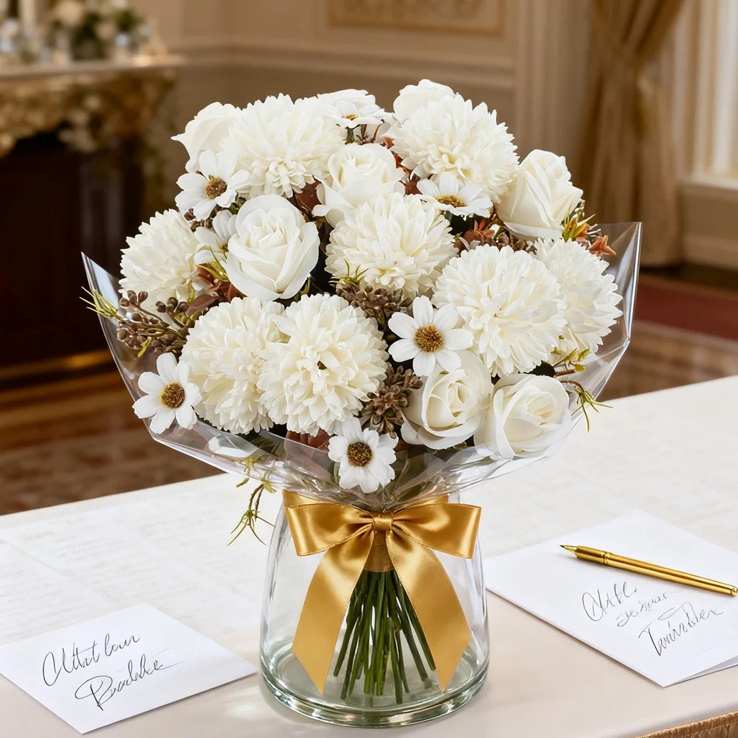 Artificial Silk Chrysanthemum Flowers – DIY Home & Wedding Decor Artificial Silk Flowers Babs