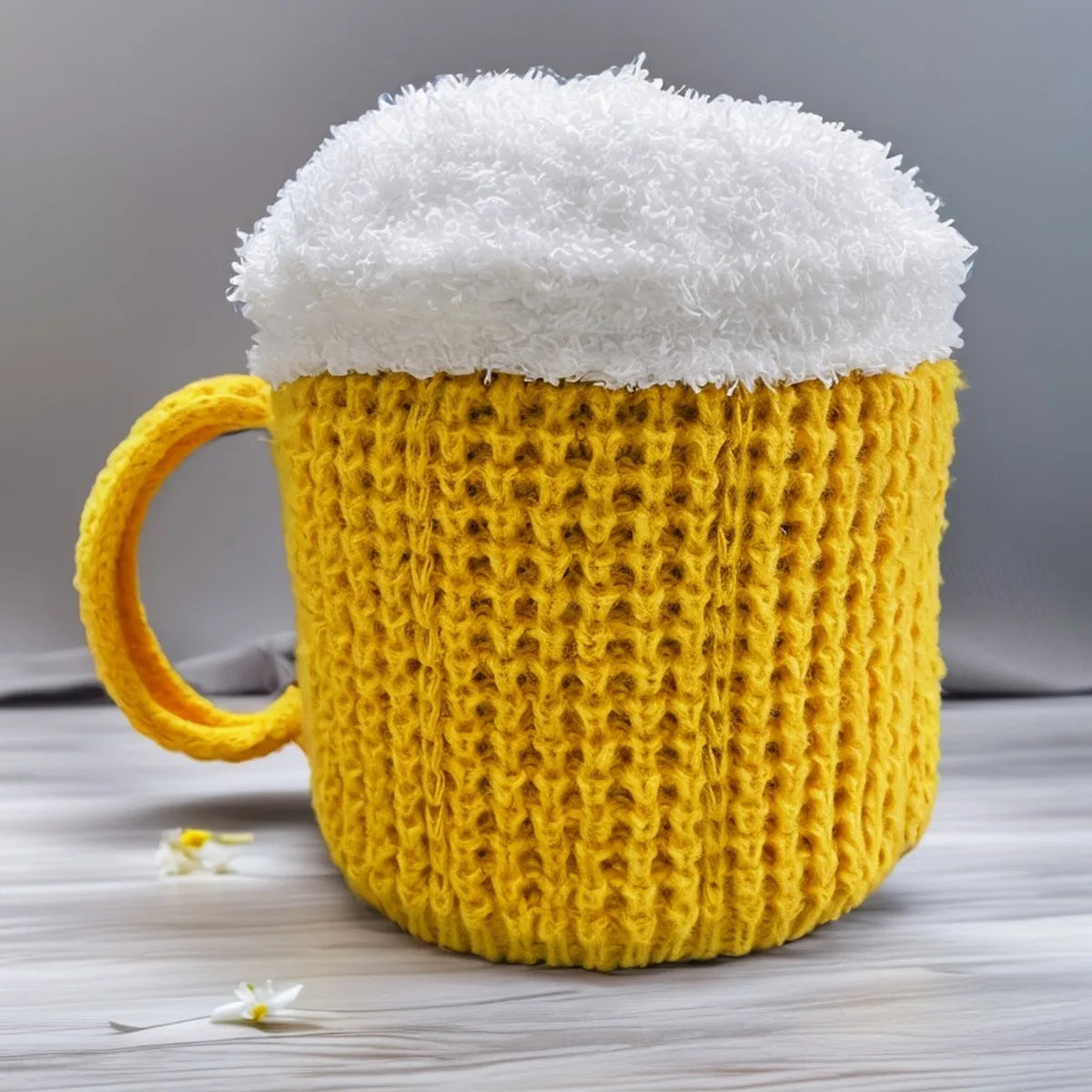 Beer Cup Knit Hat – Funny Novelty Beanie for Parties & Winter Novelty Knit Beanie Babs