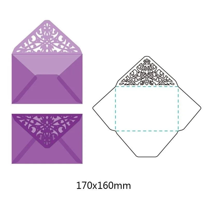 Love Heart Lace Metal Cutting Dies for Cards & Scrapbooking Metal Cutting Dies Babs C
