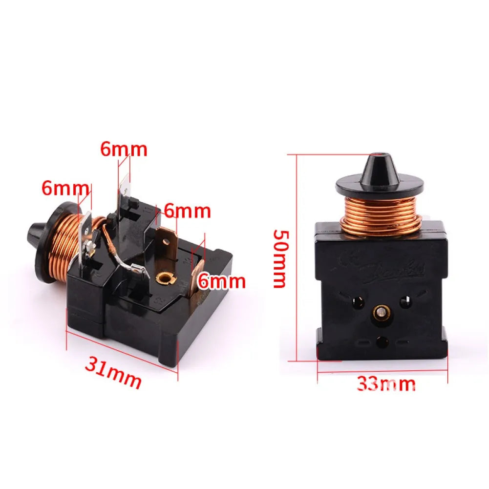 Refrigerator Compressor Start Relay 4PIN 375W 110V/220V Appliance Relay Part Babs