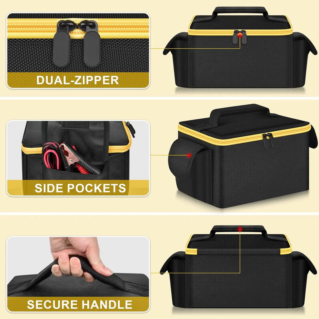Smoke Machine Storage Bag for Solary Leak Detector | Padded Case Automotive Tool Bag Babs