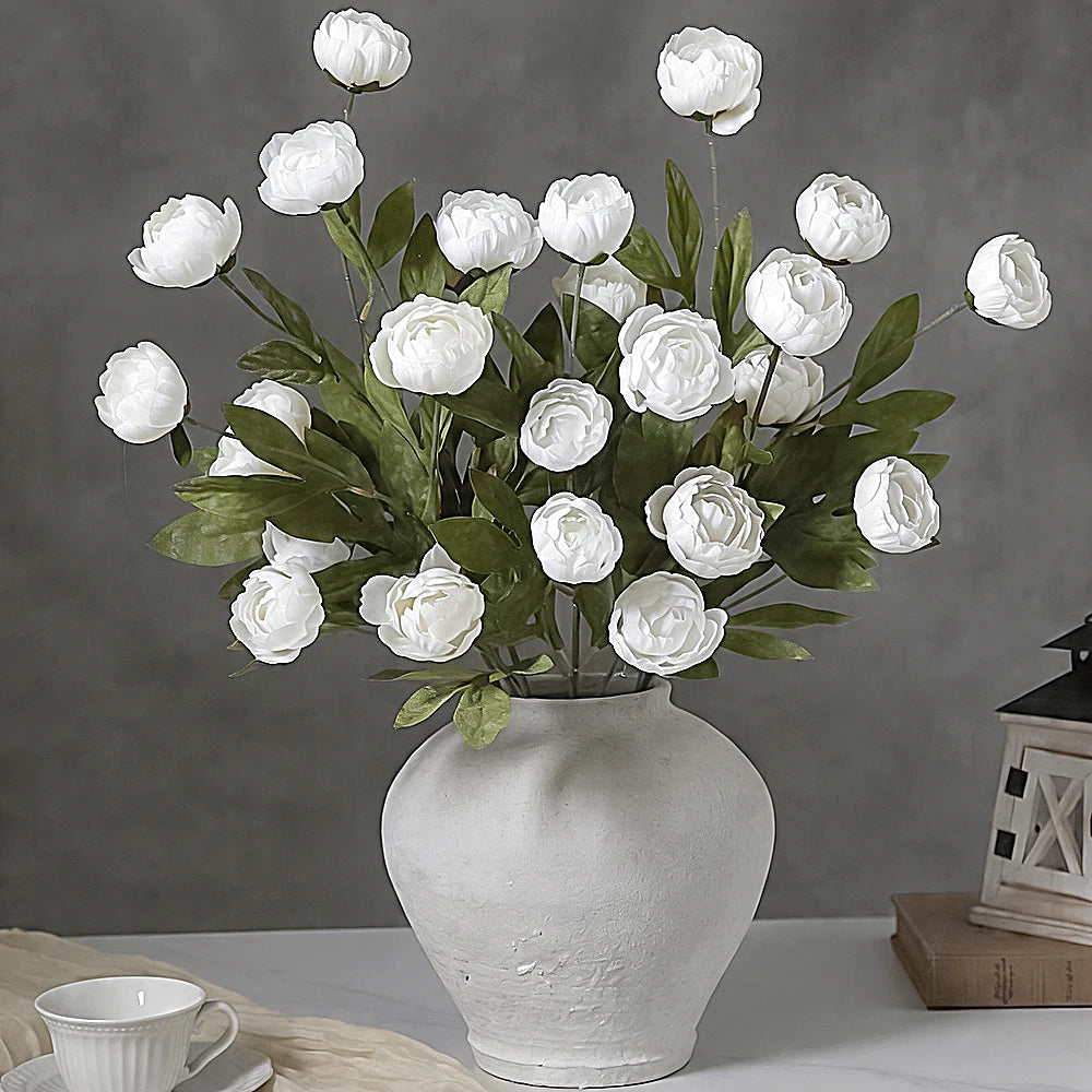 70CM Silk Peony Artificial Flower Bouquet – Wedding & Home Decor Artificial Flower Bouquet Babs