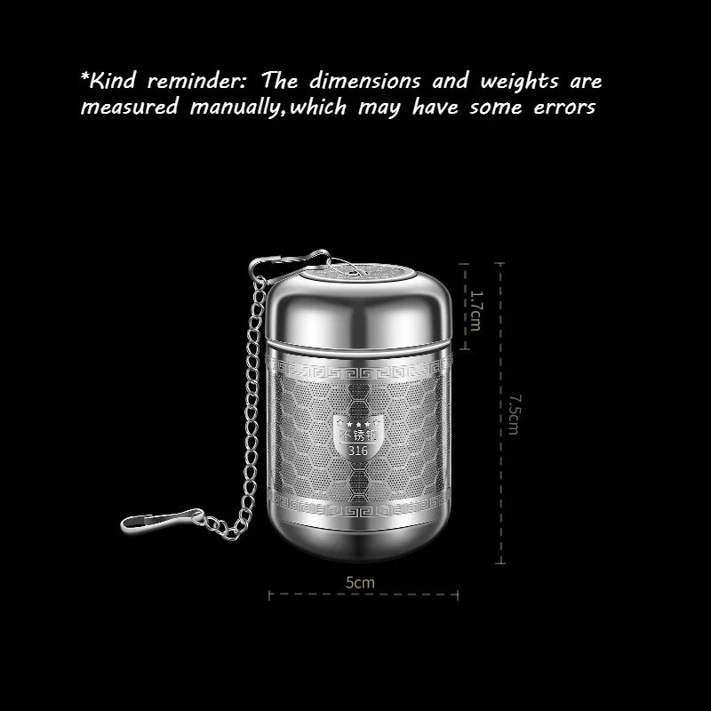 Stainless Steel Tea Infuser Ball – Loose Leaf & Spice Filter Tea Infuser Ball Babs M