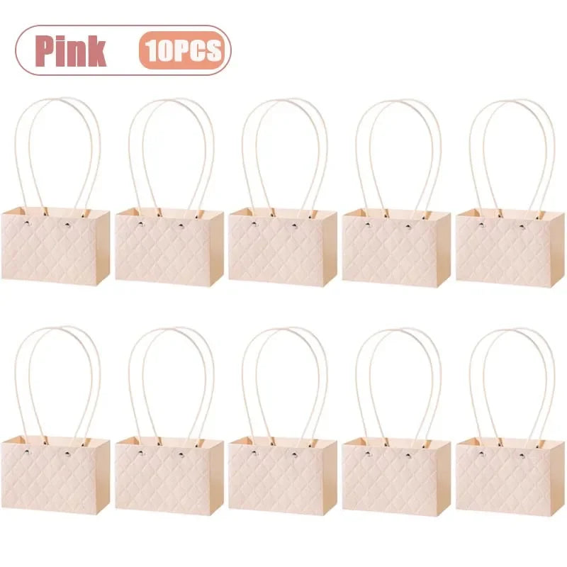 Reusable Waterproof Floral Gift Tote Bags – Wedding & Party