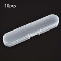 Slim Plastic Storage Box for Brushes, Pens & Tweezers Slim Storage Box Babs 10pcs
