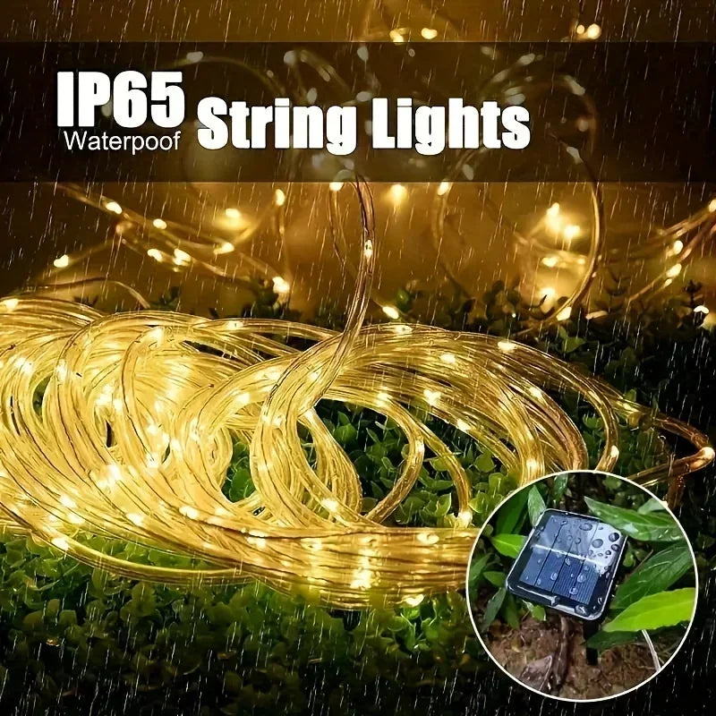 Solar LED String Lights – Waterproof Outdoor Fairy Garden Lights Solar String Lights Babs