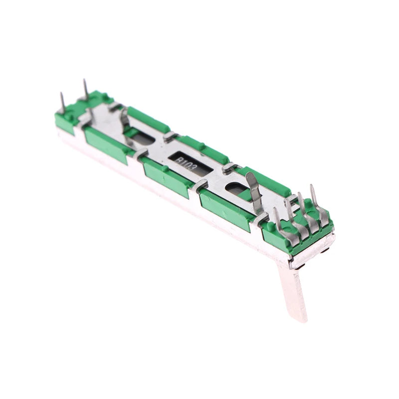 60mm B10K Double Sliding Potentiometer Fader for Audio Mixer Sliding Potentiometer Babs