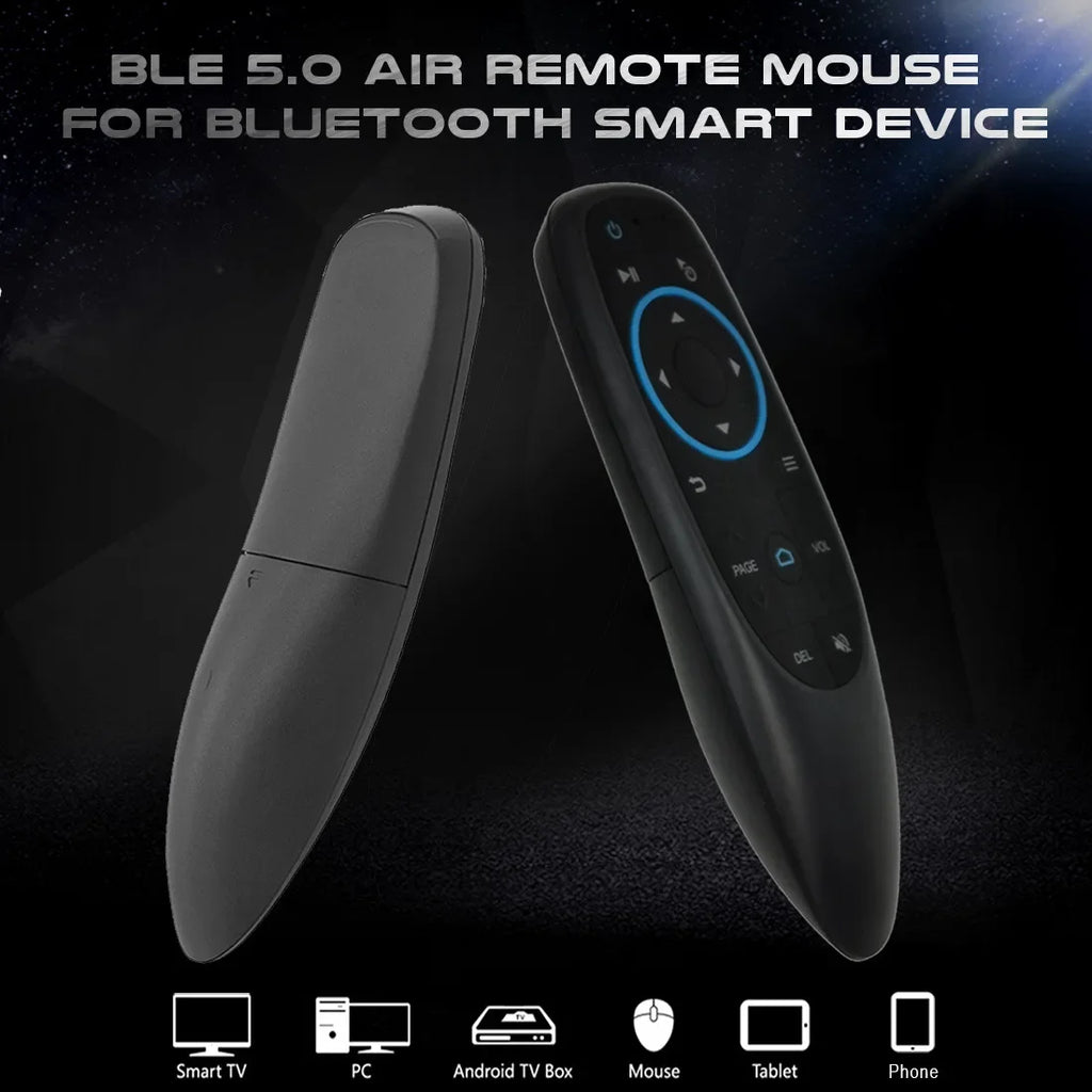 G10BTS Bluetooth 5.0 Air Mouse Remote – Gyroscope & IR Learning Wireless Air Mouse Remote Babs