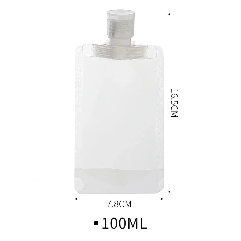Travel Refillable Cosmetic Bottles Set – Leakproof 1oz 1.7oz 3.4oz Travel Bottle Set Babs 100ML 30PCS