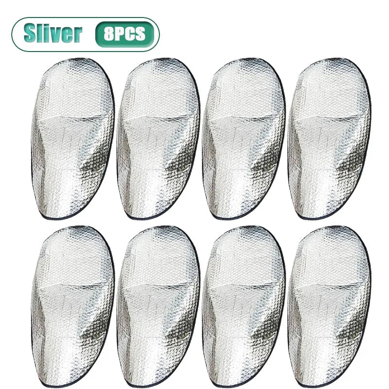 Waterproof UV Motorcycle Seat Cover – Universal E-Scooter Fit Motorcycle Seat Cover Babs Sliver-8PCS