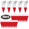 Mini Hat Christmas Cutlery Holders Set 10/20pcs – Holiday Table Holiday Cutlery Holders Babs 10pcs