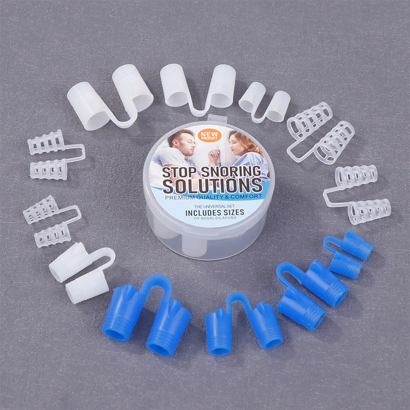 Silicone Nasal Dilators for Better Sleep & Breathing – 4/8 Pcs Nasal Dilator Babs