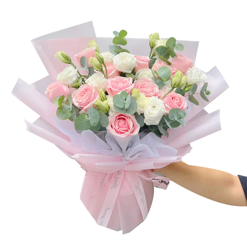 10Pcs Flower Bouquet Wrapping Tissue Paper 65x50cm DIY Craft Gift Wrapping Paper Babs