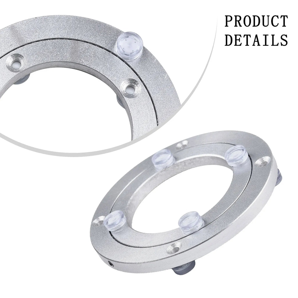 Aluminum Lazy Susan Rotating Bearing Turntable – 5" to 16" Lazy Susan Turntable Babs