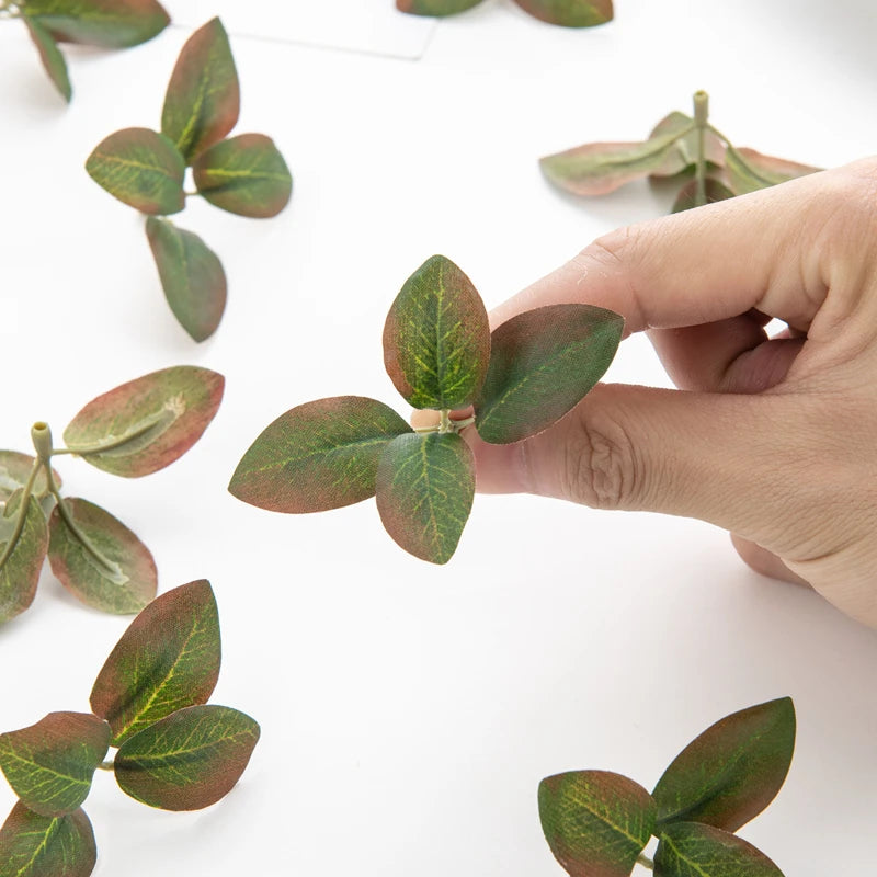 Artificial Silk Tea Leaf Flowers 25pcs – Wedding & DIY Decor Artificial Silk Flowers Babs