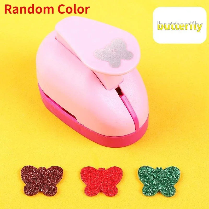 25mm Craft Hole Punch for Scrapbooking & Paper Embossing DIY Craft Hole Punch Babs Butterfly-random