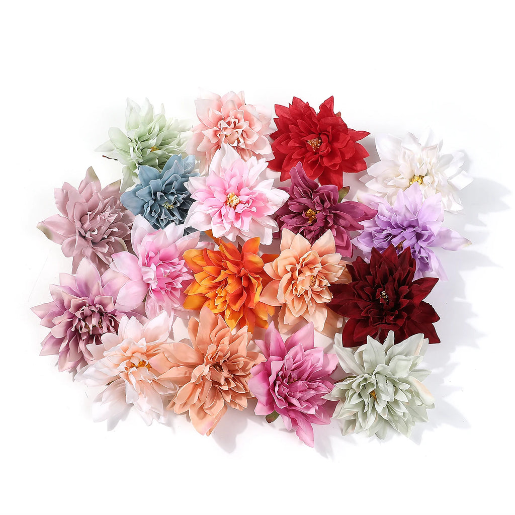 10cm Silk Artificial Peony Flower Heads – Wedding & Party Decor Artificial Flower Heads Babs