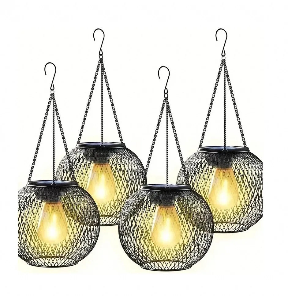 Solar Hanging Lantern Outdoor – Waterproof Decorative Light Solar Hanging Lantern Babs