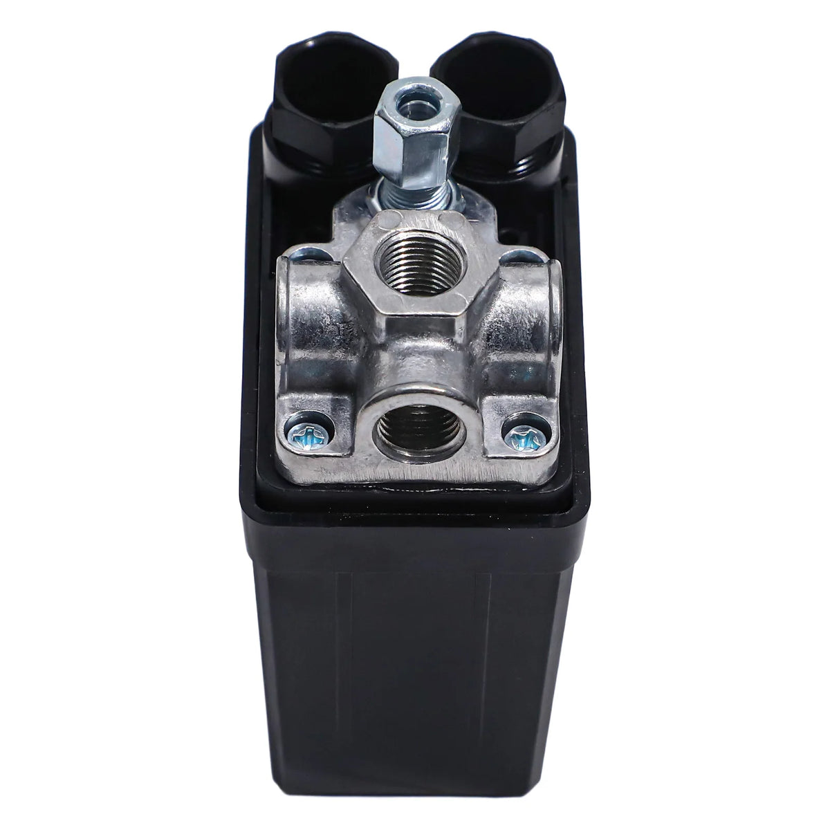 Air Compressor Pressure Switch 90-120 PSI 240V 4-Port Manifold Pressure Switch Valve Babs