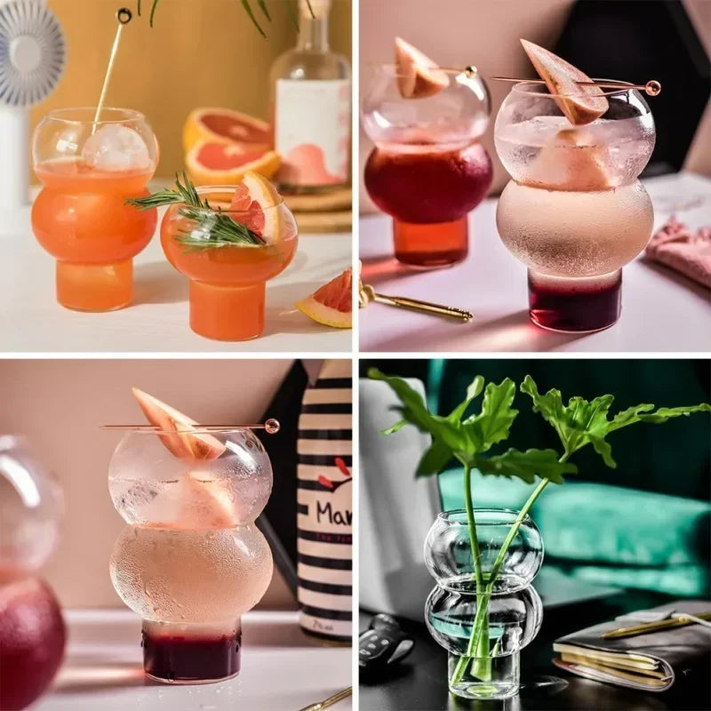 Borosilicate Glass Cup 520ml – Heat-Resistant Drinkware Glass Drinkware Cup Babs