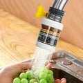 6-Layer Filter Faucet Bubbler – Splash-Proof Tap Aerator Faucet Tap Aerator Babs 1pc